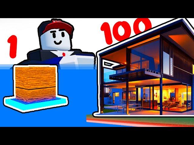 Постройки В 1 10 100 Блоках в Build a boat Roblox