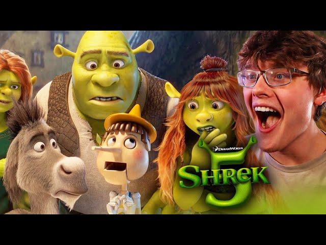 SHREK 5 Cast Announcement REACTION!