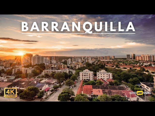 Barranquilla, Colombia  in 4K Video by Drone