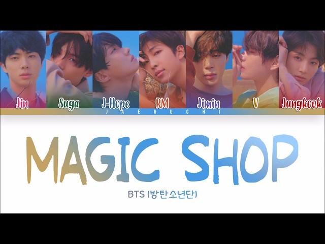 BTS (방탄소년단) - MAGIC SHOP (Color Coded Lyrics Eng/Rom/Han)