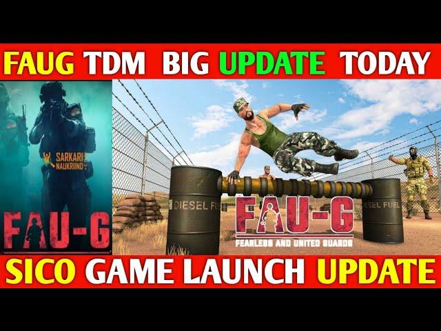 FAUG TDM BIG UPDATE NEWS,SICO Official Gameplay Traile |TDM UPDATE,FAUG GAME TDM,FAUG TDM GAMEPLAY