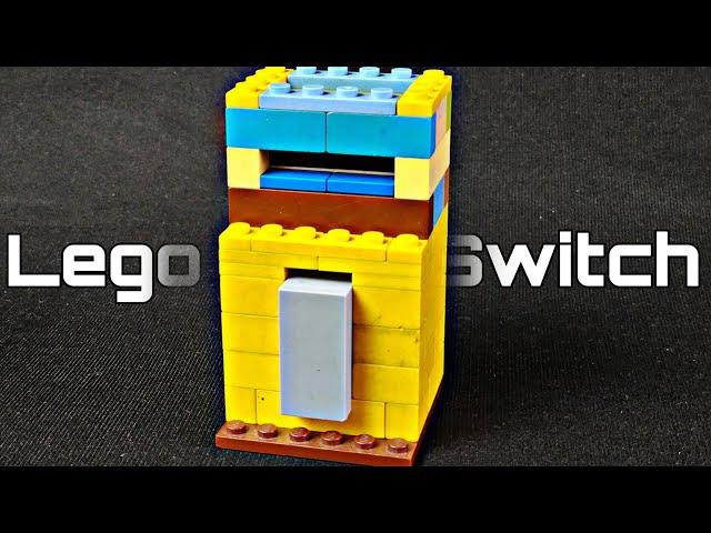 Switch with Lego |Block Builders| How to make a switch with Lego