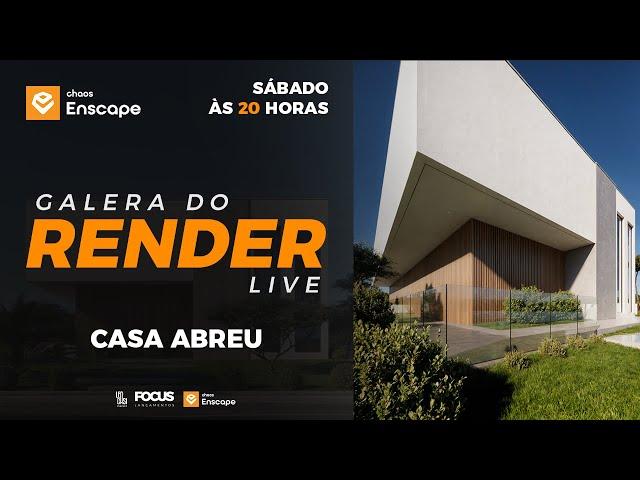 COMO FAZER RENDER EXTERNO DE FACHADA - SÉRIE GALERA DO RENDER #1 - #enscape #3d #render