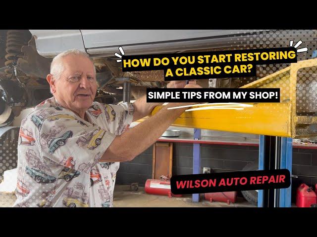 Avoid Mistakes! Basics of Classic Car Restoration