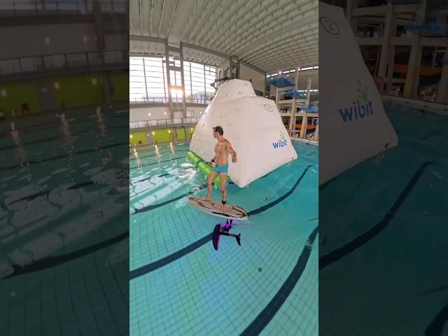 How to have too much fun in a swimming pool. #waydoo #efoil #swimming