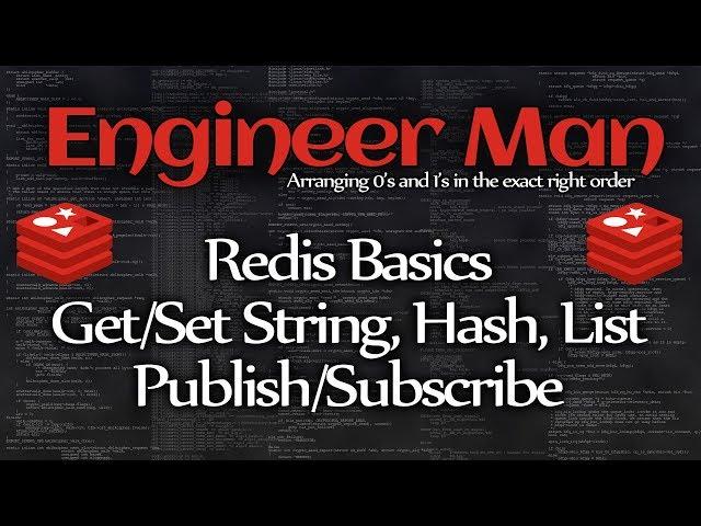 Redis Basics: Strings, Hashes, Lists, Pub/Sub