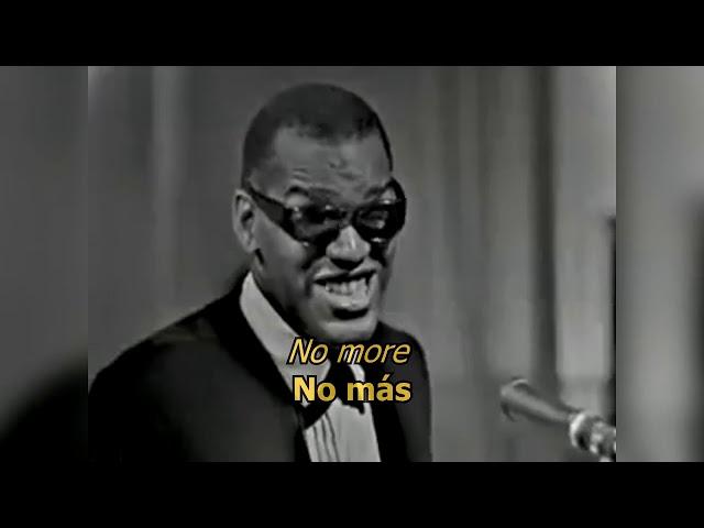 Hit the road Jack - Ray Charles (LYRICS/LETRA) (Español)