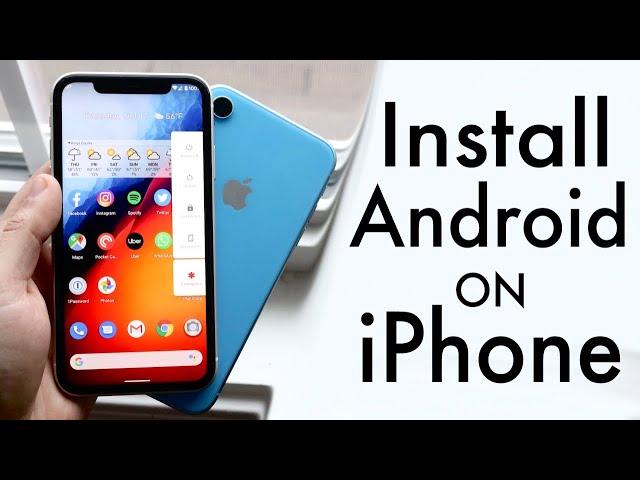 How To Use Android On Any iPhone!