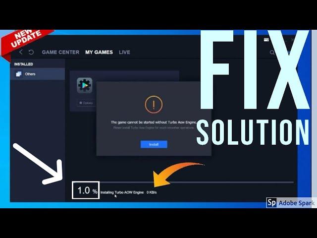 FIX SOLUTION ! GAMELOOP 1% Stuck installing and downloading...100 WORKING...