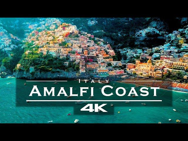 Amalfi Coast, Italy  - by drone [4K]
