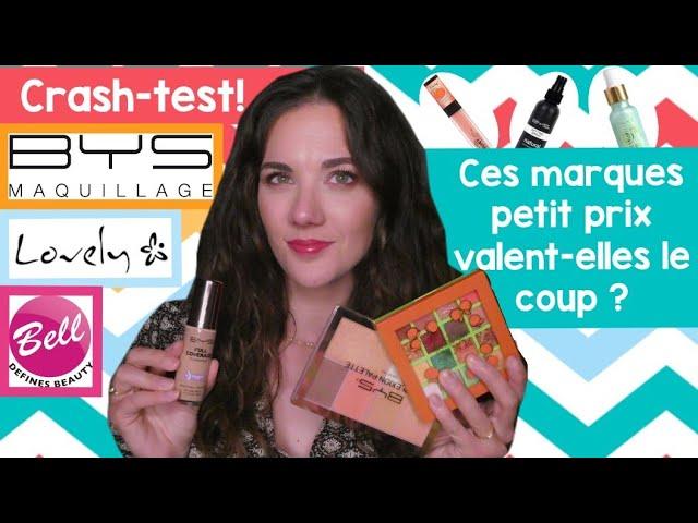 BYS maquillage, Bell, Lovely : test et avis // base, fond de teint, palette yeux et teint etc...