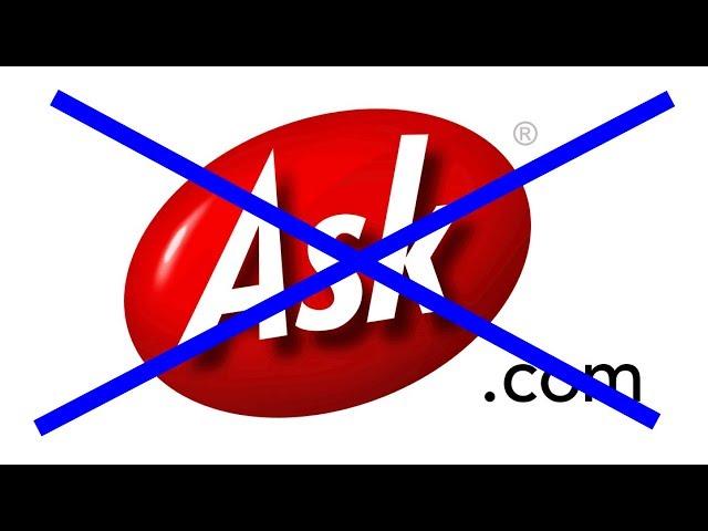 How to remove Ask.com toolbar from your browser - tutorial