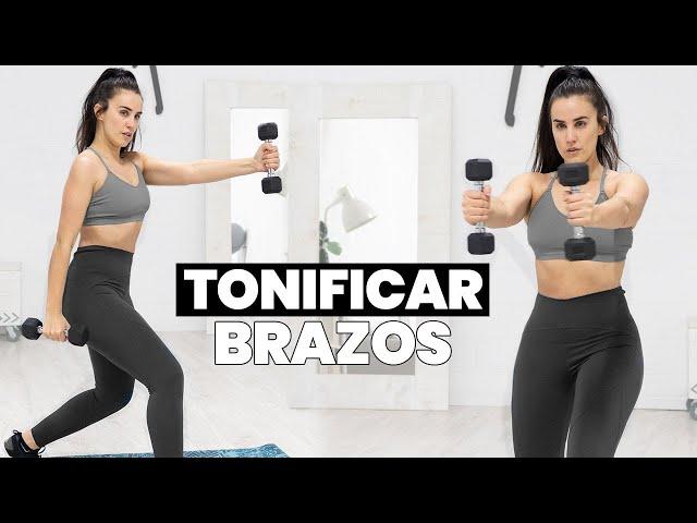 TONIFICAR BRAZOS | Delgados y definidos con mancuernas