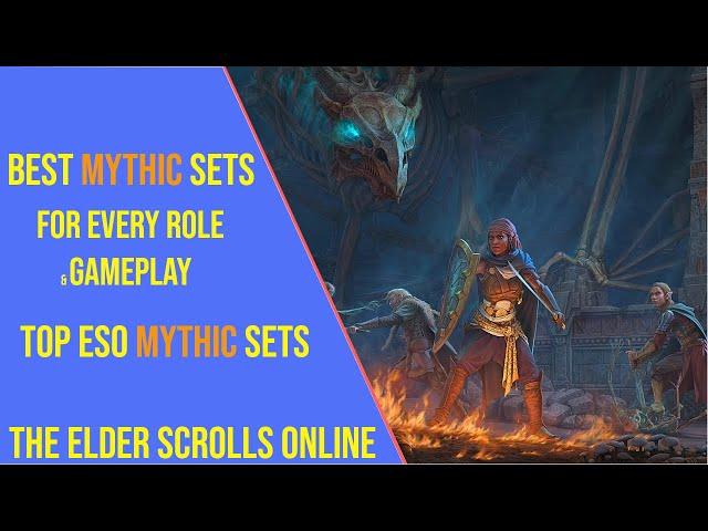 The Best Mythic Sets for ESO - Top 10 Mythic Sets