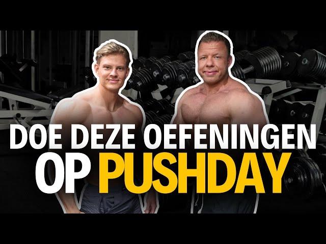 PUSHWORKOUT VOOR MEER SPIERMASSA! | MERIJN