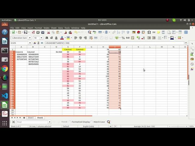 Highlight Duplicate Cells in LibreOffice Calc