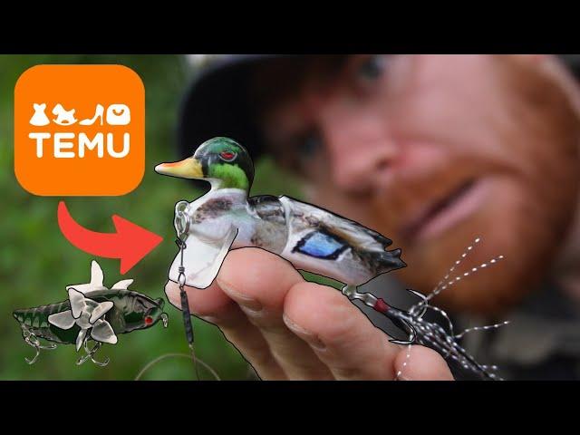 I Brought These Crazy Lures From TEMU! Will They Catch? + Big Announcement!