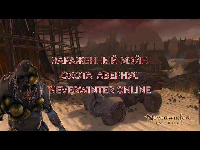 Охота Авернус - Зараженный МЭЙН (ЦЕПИ). Невервинтер онлайн (NEVERWINTER). Части приманки. Карта