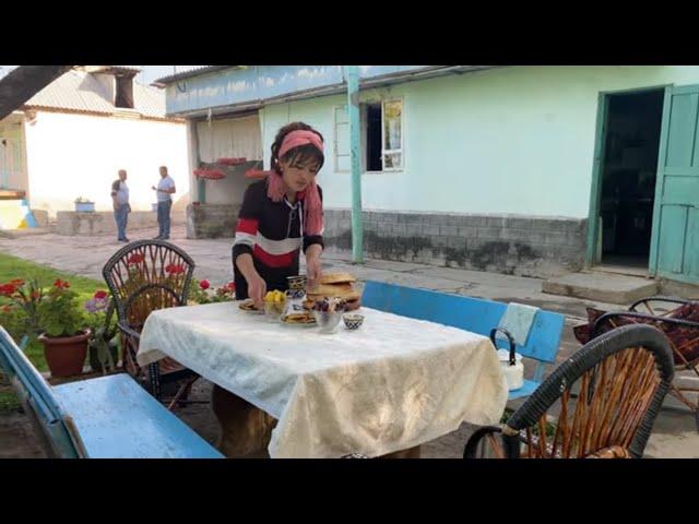 Uzbekistan. How is a typical day of the inhabitants of the village. live village life. ASMR