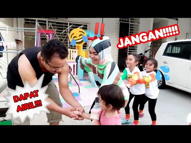 Main serigala dan anak ayam dengan anak2!! Riuh rendah!!