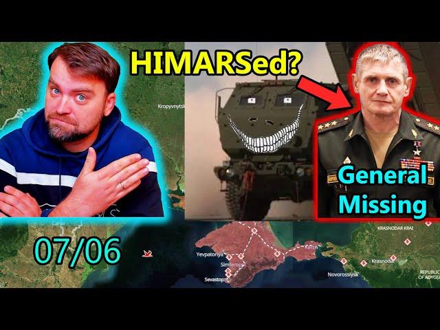 Update from Ukraine | The Best Ruzzian General is Missing after HIMARS strike. Gerasimov is looking