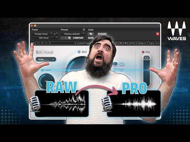 The BRAND NEW Waves Silk Vocals Plugin is Amazing! (Demonstration)