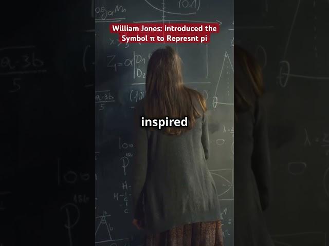William Jones introduced the symbol ￼￼￼ π to represent pi #pi #whatispi #circumferenceofcircle  #π