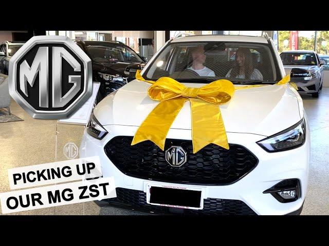 Picking up our NEW MG ZST Essence 2021 | New Car Vlog