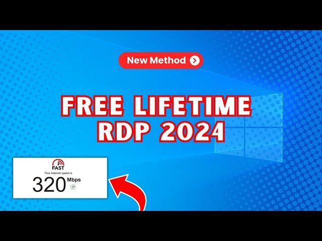 ️Unlock the Secret: How To Get FREE Windows RDP In 2024 for lifetime