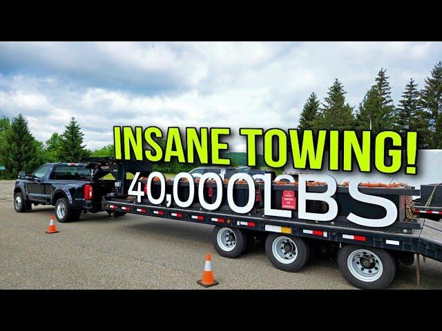 2023 Ford F450 Towing 40,000lbs! 500hp and 1,200ft lbs!