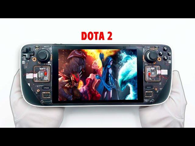 Steam Deck Gameplay - Dota 2 - SteamOS