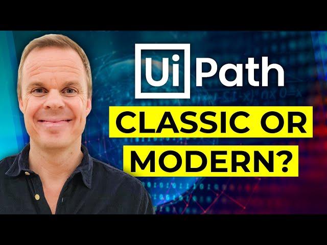 Missing UiPath Activities (Classic vs Modern Design Experience)