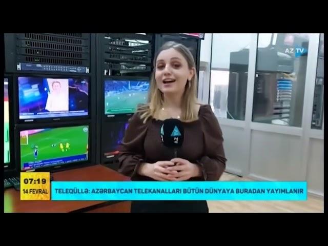 Teleqüllə: Azərbaycan telekanalları bütün dünyaya buradan yayımlanır...