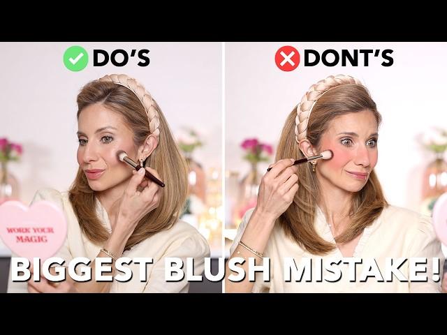 Over 40? Don't Make This Blush Mistake!