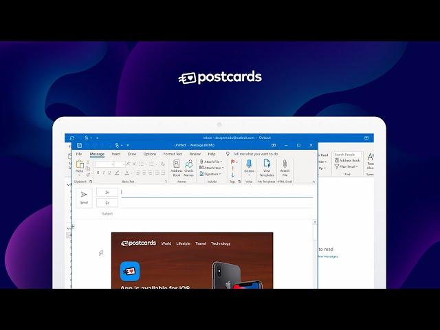 How to Send HTML Email Templates with Outlook 365