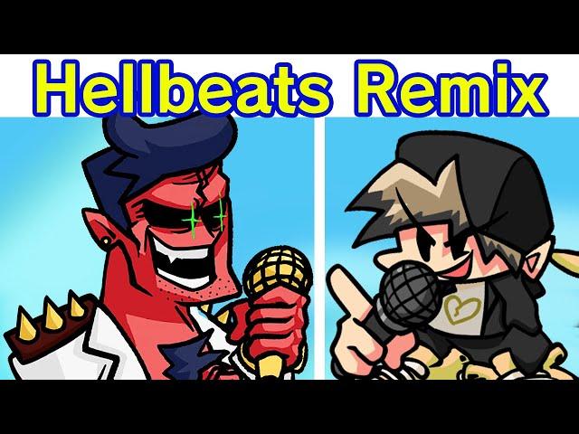 Friday Night Funkin' - Hellbeats Remixes VS Week 1 2 & 3 (FNF Mod/Hard) (FNF Remix Songs)