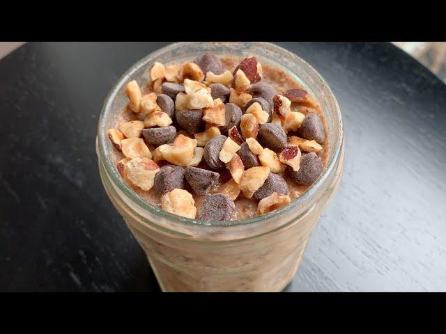 Overnight Oats without Yogurt- easy, healthy and delicious breakfast recipe! Dessert for Breakfast