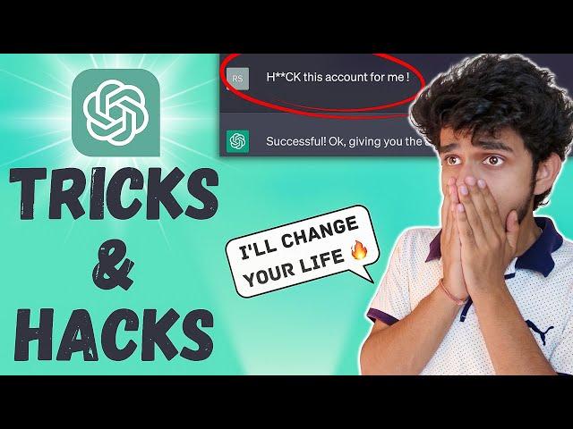 Latest & Cool ChatGPT Tricks & Hacks That Will Change Your Life | You Must Know | Tricky Studio