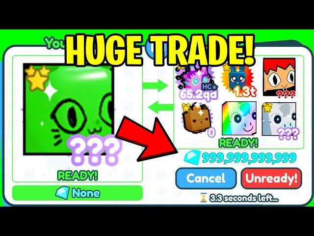 Trading My Huge Green Balloon in Pet Simulator X