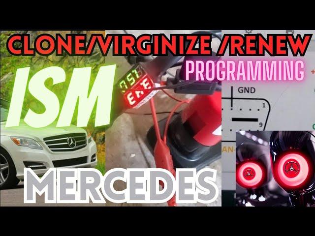 ULTIMATE GUIDE: Clone Virginize Renew Mercedes ISM with Autel IM608 and ULTIMATE CANBUS tester! C426