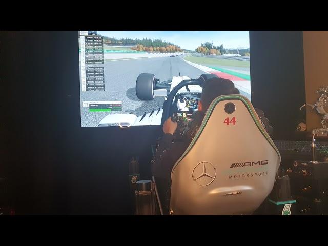 ams #attuatori #simracing#dinimyc system #mercedes#podium dd1 #bass shaker