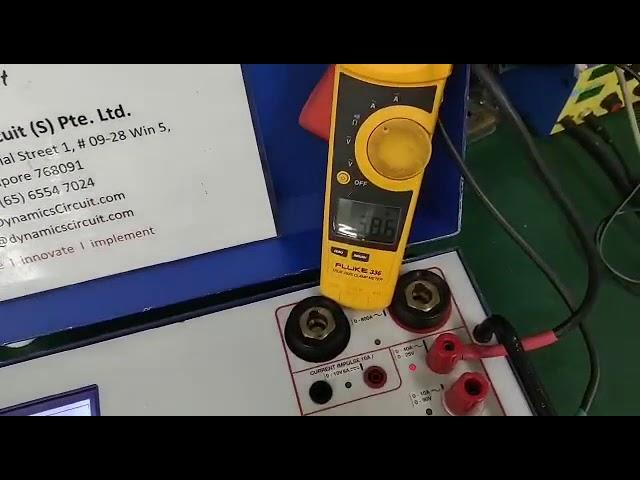 ISA Test T2000 Transformer Test Set Repair and Calibration at Dynamics Circuit (S) Pte. Ltd.