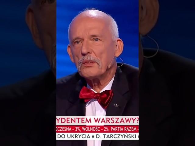 Jak można zadać takie pytanie?! #jkm #korwin #warszawa #tvp #telewizja #debata #archiwum #2018