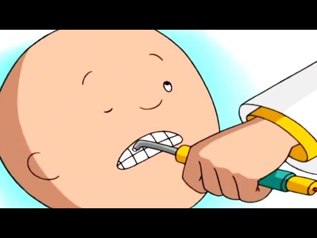 Caillou at the Dentist | Caillou Cartoon