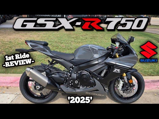 2025 Suzuki GSXR-750 1st Ride & Review | G.O.A.T - Nothing Compares!