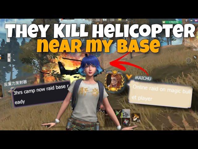 They destroyed the helicopter near my base/LAST ISLAND OF SURVIVAL/LAST DAY RULES SURVIVAL #ldrs