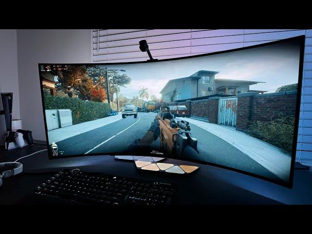 Ready or Not Looks INCREDIBLE on this 45" LG UltraWide OLED | LG45GS96QB RTX HDR Gameplay