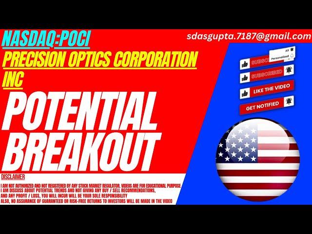 POTENTIAL BREAKOUT : POCI STOCK ANALYSIS | PRECISION OPTICS CORPORATION INC STOCK