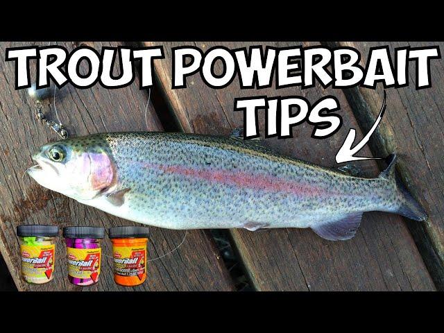 Top 10 Trout Powerbait Trout Fishing Tips (Don't Forget #1)