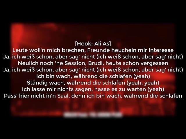 Ali As – Wach feat. Why SL Know Plug (prod. Ghostrage) | LYRICS